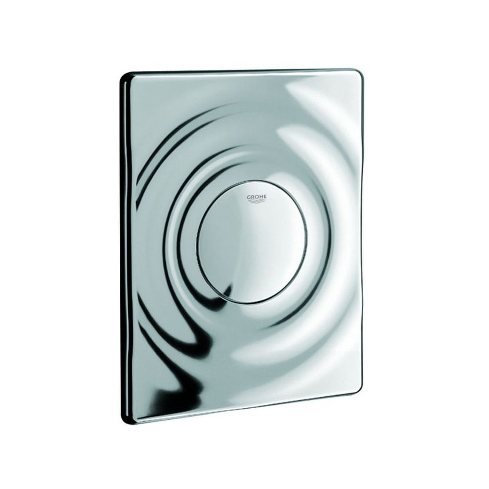 GROHE WC-Betätigungsplatte Surf 37063000 156x197mm chrom Druckknopfbetätigung