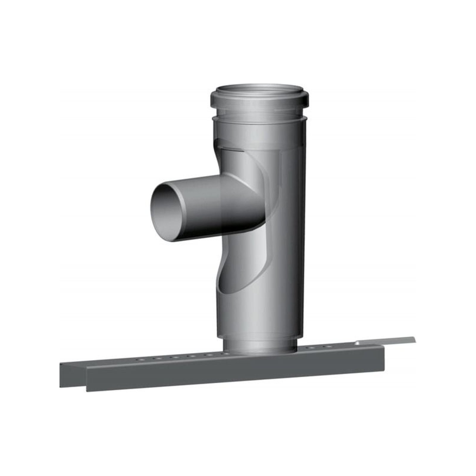 Wolf Stützbogen 87 Grad DN60 DN80 Polypropylen Auflageschiene 2651798