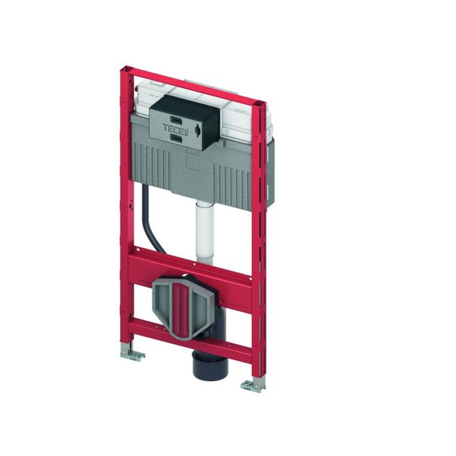 TECE WC-Modul TECEprofil Uni-Spülkasten 1120mm Betätigung vorne vormontiert 9300300