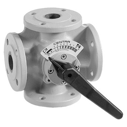 Honeywell Vierwege-Mischer ZR40FA DN40 PN6 Grauguss Flanschausführung Kvs25 Hersteller-Artikelnummer ZR40FA
