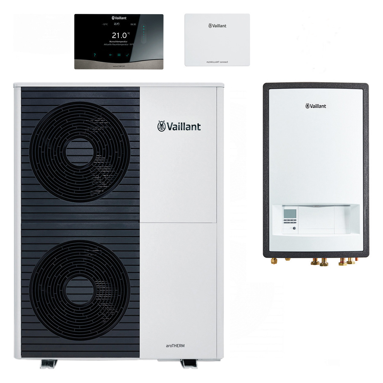 Vaillant Paket aRothERM plus VWL 125/6 A S2 Wärmepumpe Systempaket 8000029029