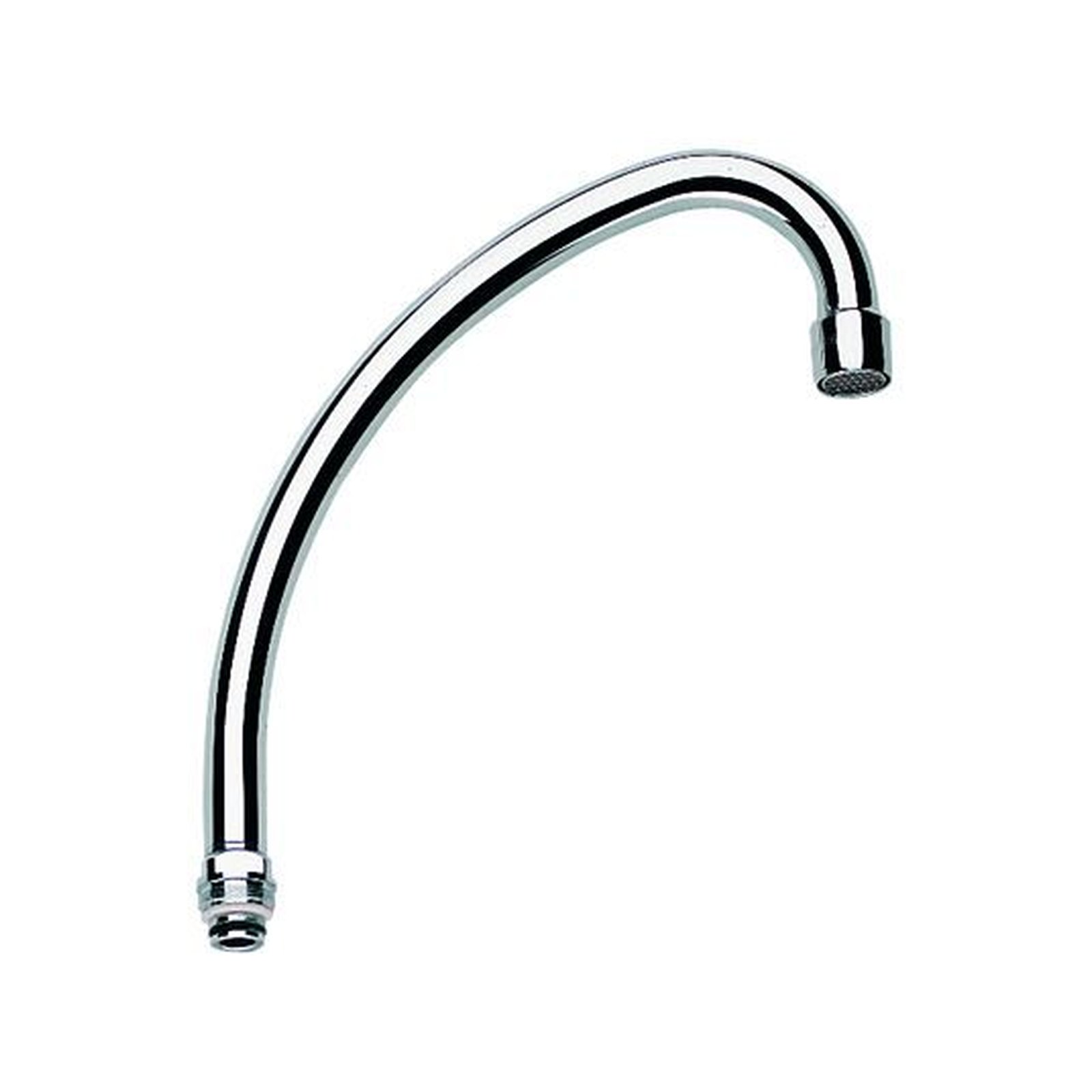 GROHE Auslauf HU-Auslauf 13073 J-Auslauf 185mm Chrom M22x1 Außengewinde Strahlregler 13073000