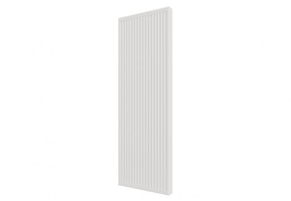 PURMO Heizkoerper Vertical Typ 21 Flachheizkoerper 1800 BL 600 Profilfront RAL9016 FMU211800601130
