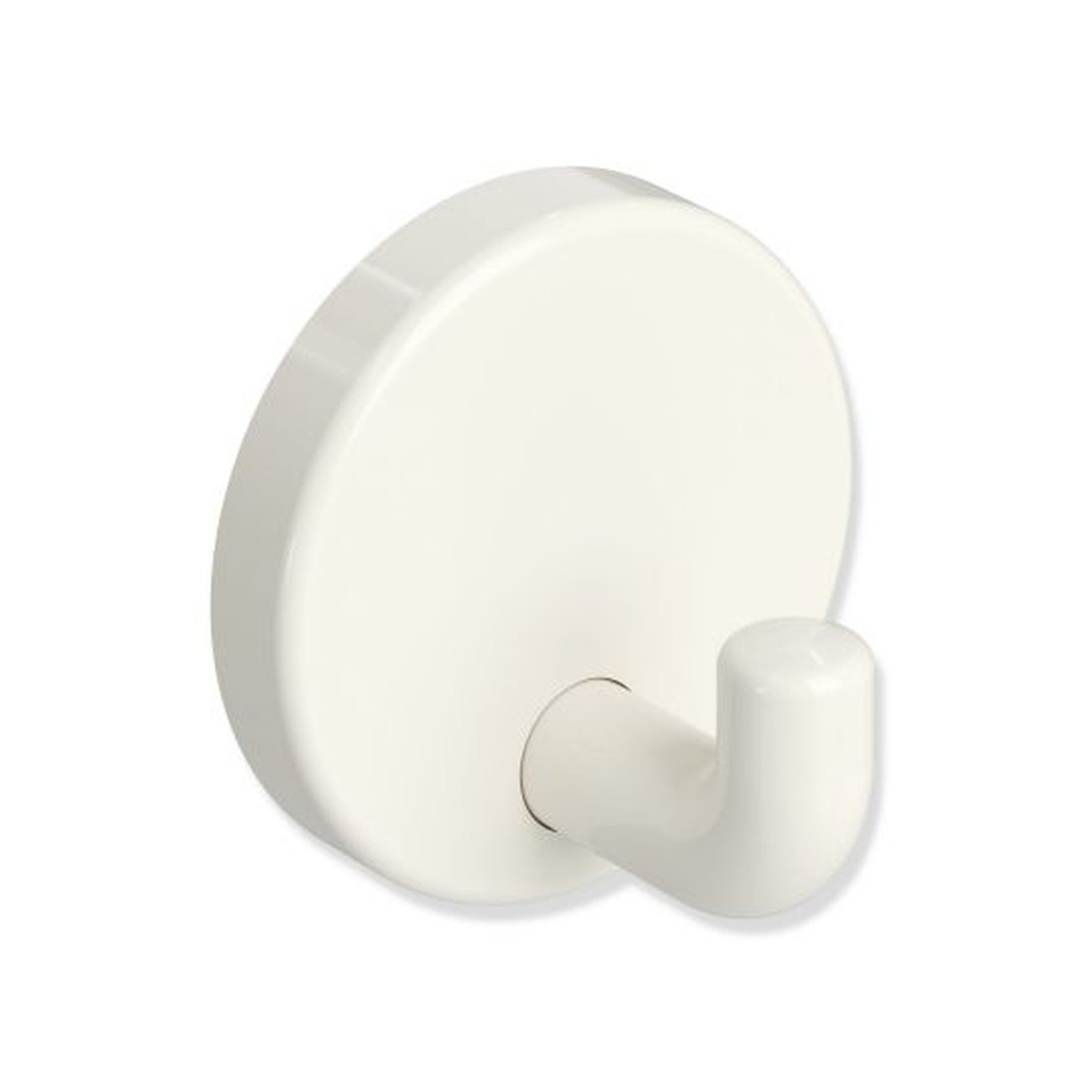 Hewi Wandhaken Serie 801 rund Polyamid reinweiß verdeckte Befestigung barrierefrei 801.90.010 99