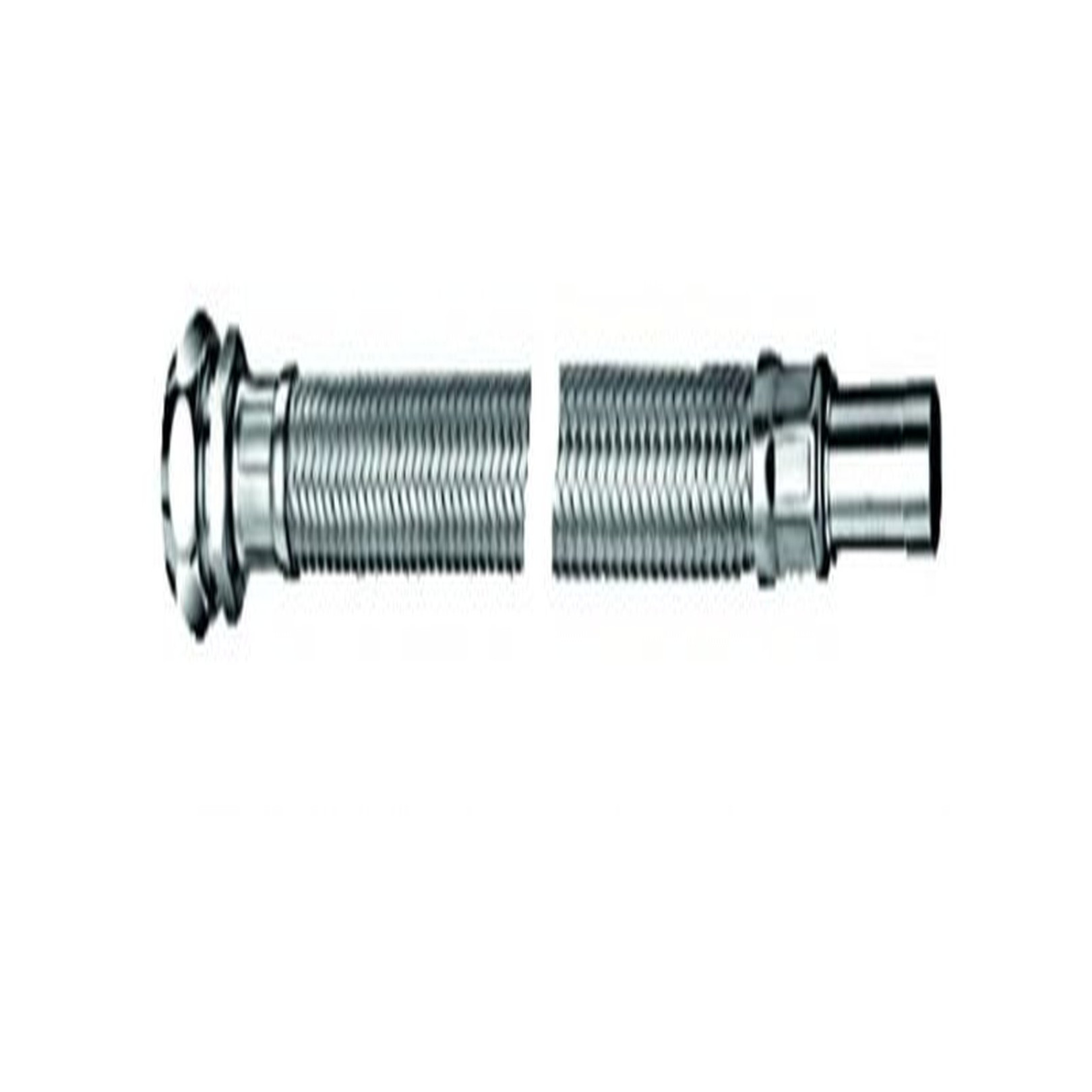 Schell Schlauch Clean-Fix S flexibel 3/8 Zoll 1000 mm chrom Quetschverschraubung Rohrstutzen 10 mm 102070699