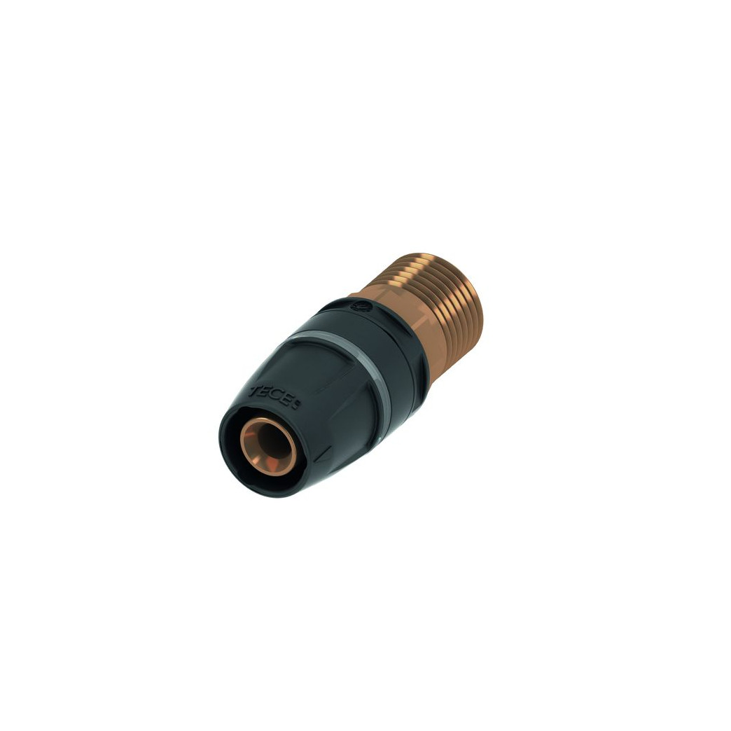 TECElogo-Push Übergangsnippel 32 R 1 Zoll Rotguss Siliziumbronze 8713108