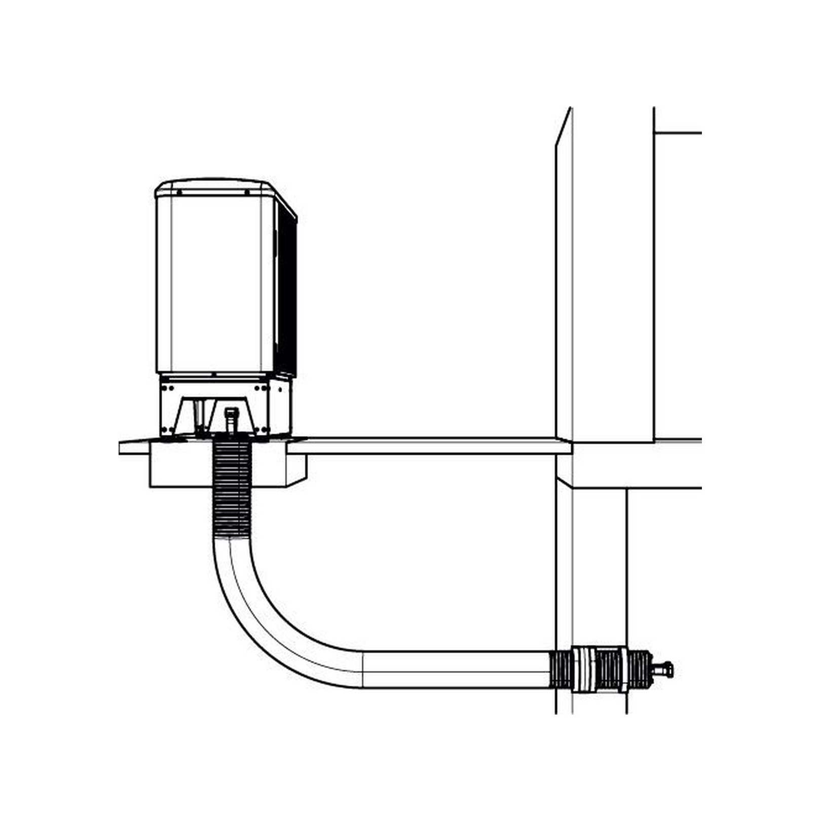 Wolf Kellereinführung Set DN200/32 5m CHA-Monoblock Edelstahlwellrohr Abdichtset Zubehör 2075165
