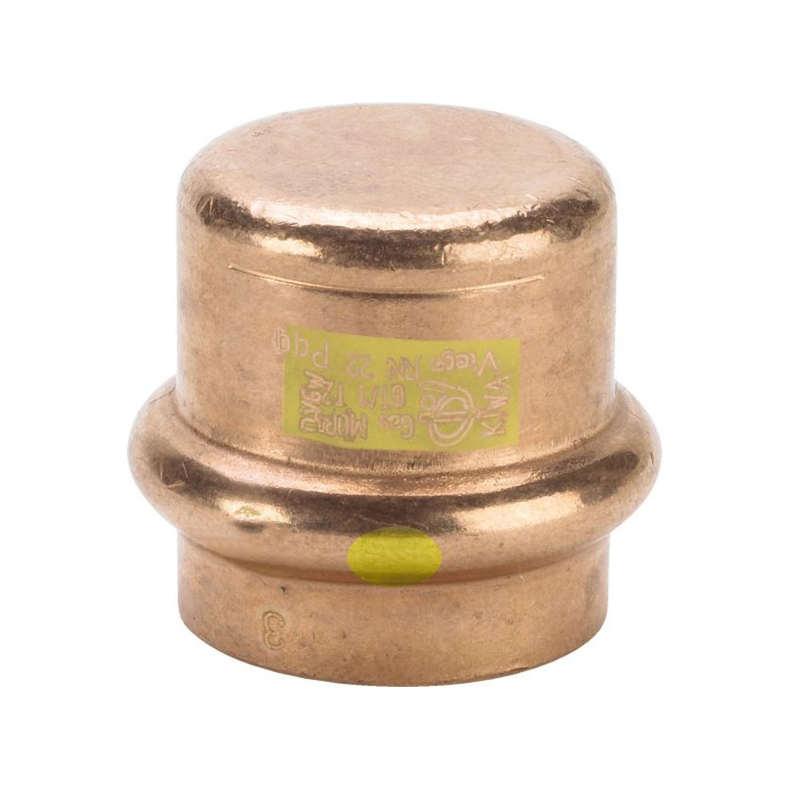 Viega Verschlusskappe Profipress G 2656 35 mm Kupfer SC-Contur HNBR Dichtelement 352837