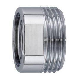 Neoperl Reduktion Messing verchromt 1-2-Zoll x 3-4-Zoll hoch Sanitärarmaturen Ersatzteil 50050594