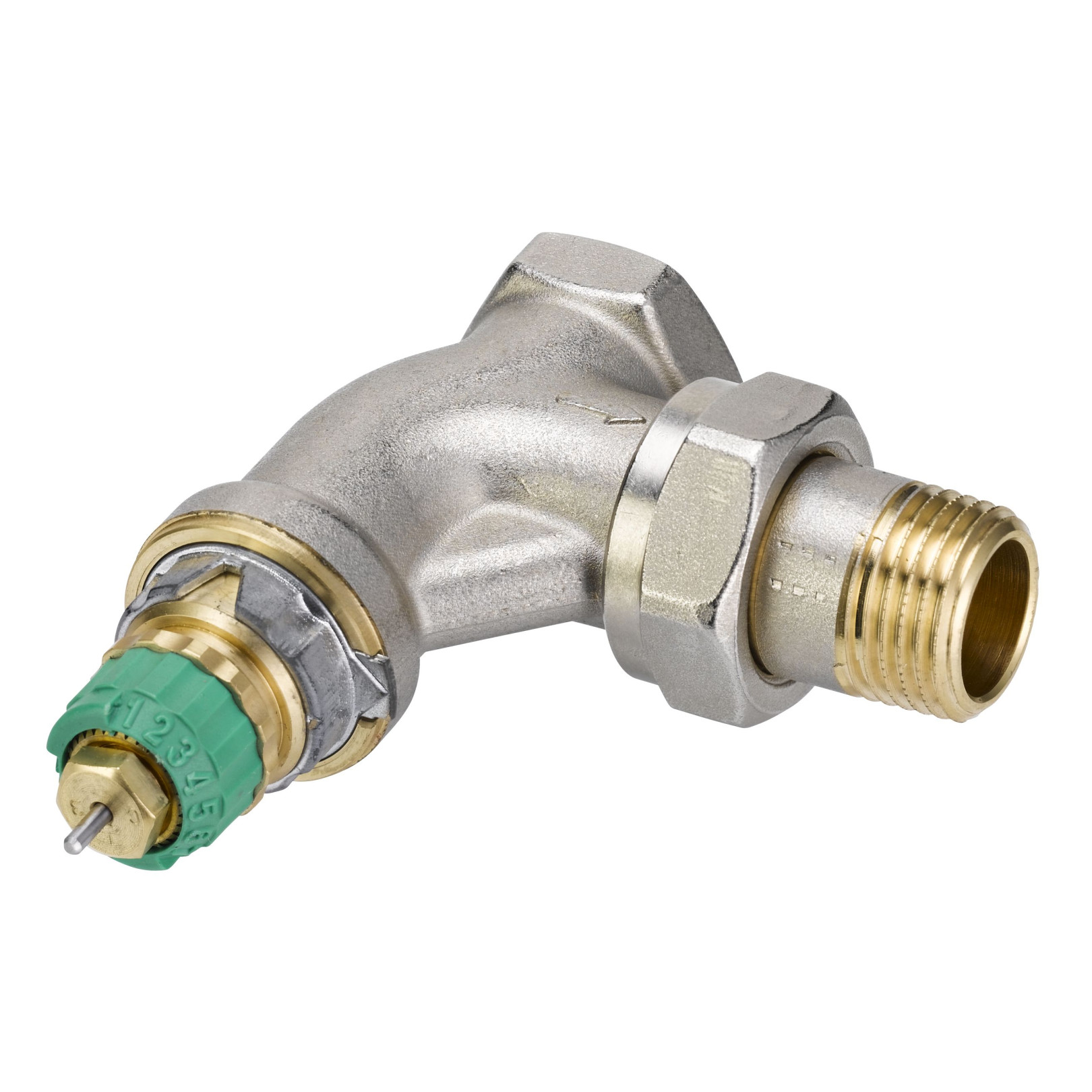 Danfoss Thermostatventil Dynamic Valve RA-DV 15 Eckform R 1/2 druckunabhängig voreinstellbar 013G7723